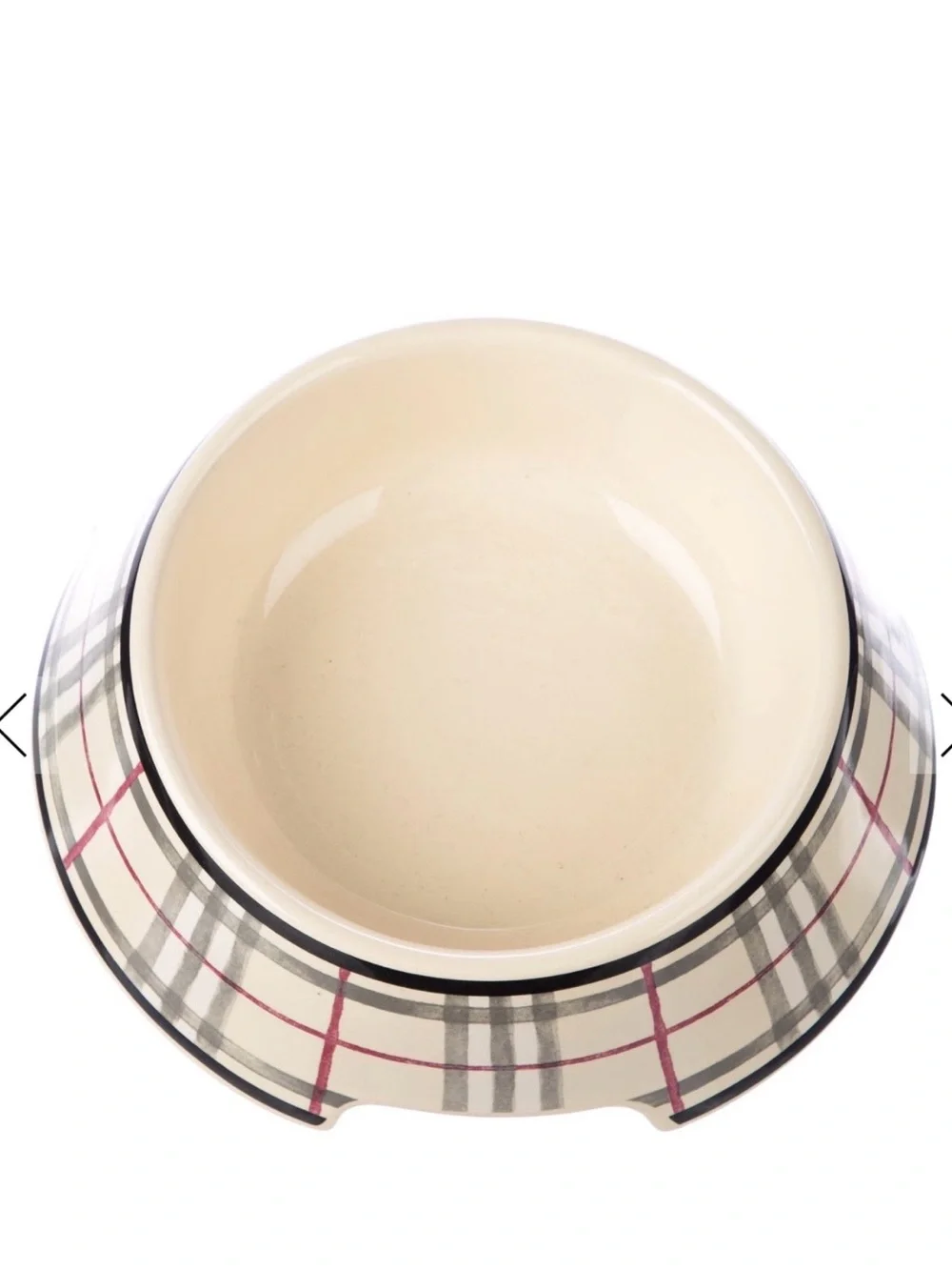 Burberry of London Dog Bowl. Rare find!